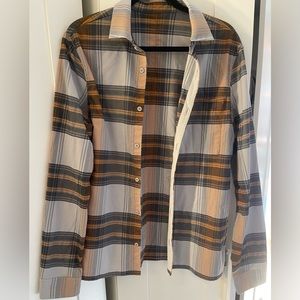 EUC Lululemon Men’s Flannel/Shirt, size medium
